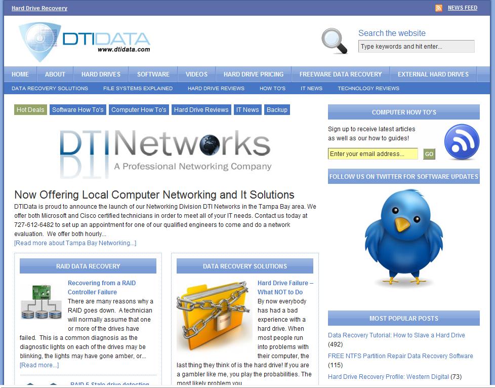 DTI Data Resource Center