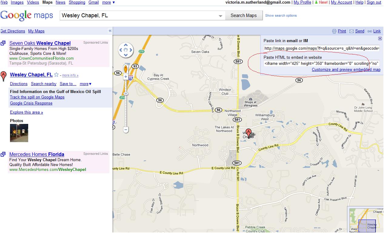 SEO Geo-targeting utilizing Google Maps