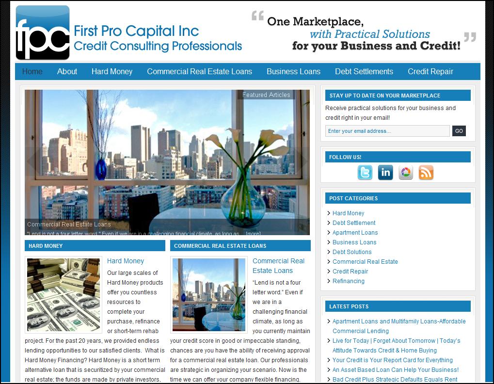 First Pro Capital After Get Found Now!