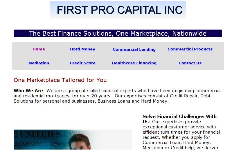 First Pro Capital Before Get Found Now First Pro Capital Before Get Found Now